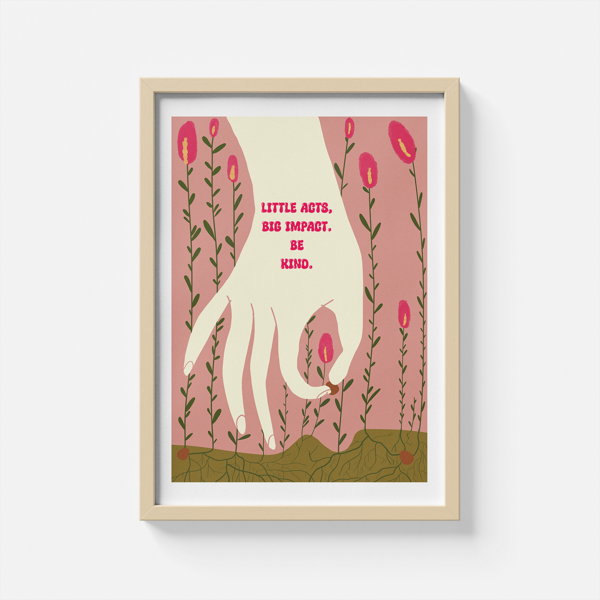 Lámina Be Kind