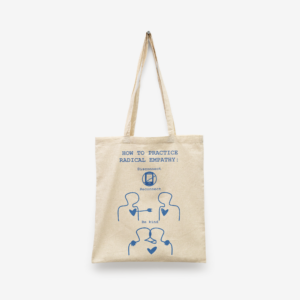 Tote bag ilustracion how to pratice radical empathy